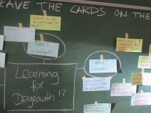 learning for degrowth